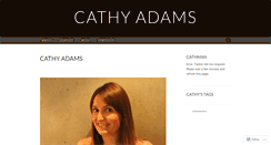 Desktop Screenshot of cathyadams.co.uk
